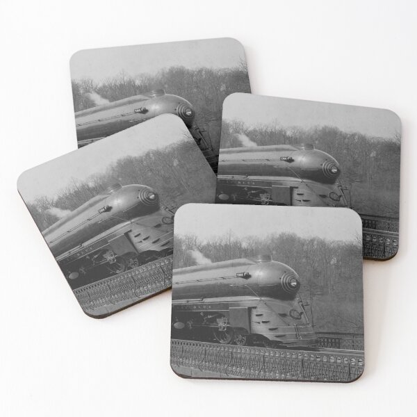 Item preview, Train Art Deco Style 1940s designed and sold by lobodelnoir.