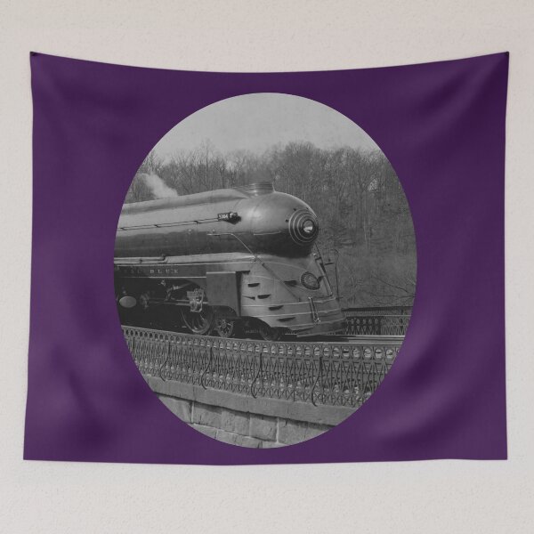 Item preview, Train Art Deco Style 1940s designed and sold by lobodelnoir.