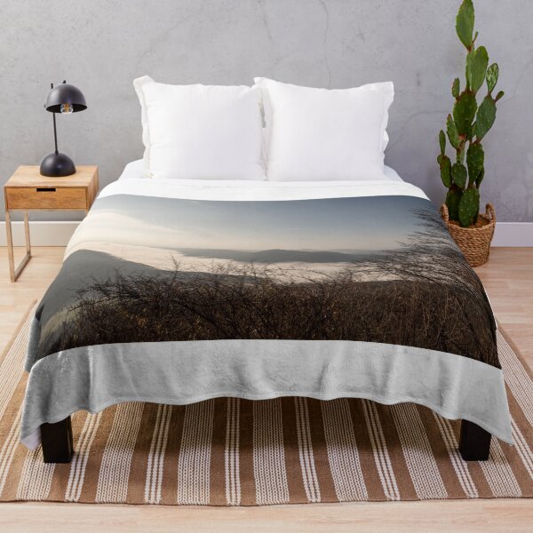 Item preview, hills with mist in valleys during autumn designed and sold by honza28683.
