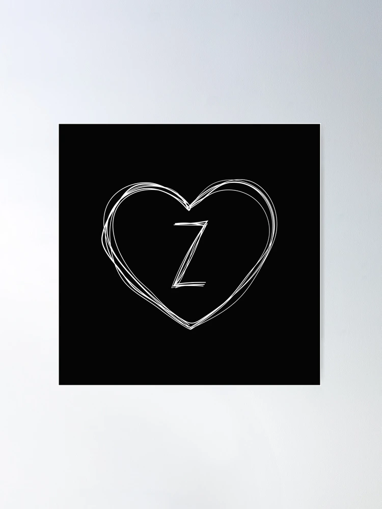 【新品未開封】ZE:A ☆ Love Letter for You love Z: Initial Monogram Letter Z ,for Women and Girls