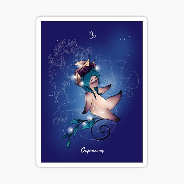 Mandrake Capricorn Sticker