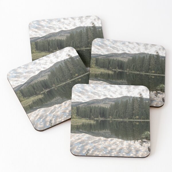 Item preview, Lake with hills and sky mirroring on waterground designed and sold by honza28683.