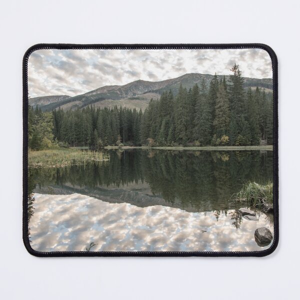 Item preview, Lake with hills and sky mirroring on waterground designed and sold by honza28683.