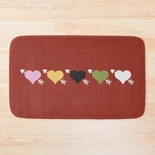 Item preview, Five middle objects heart with arrow pattern 8 designed and sold by LemonCreamyyyy.