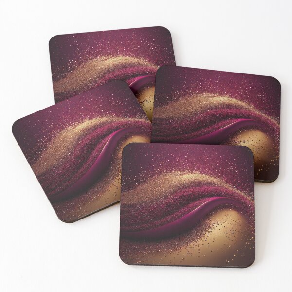 Item preview, Sparkling Gold & Magenta Inspired by the Glamour of Luxury Gold Dust designed and sold by HiArtify ❤️.