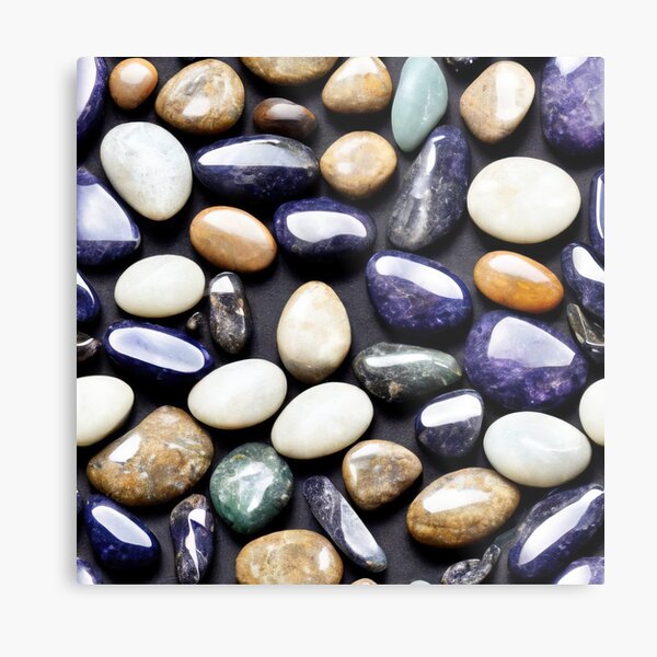 Aperçu de l'œuvre Seamless pebbles and stones 16 créée et vendue par hendrikspix.