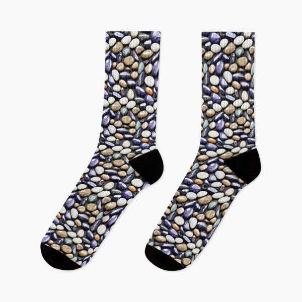 Item preview, Seamless pebbles and stones 16 designed and sold by hendrikspix.