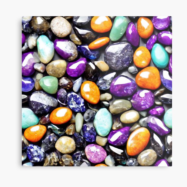 Aperçu de l'œuvre Seamless pebbles and stones 17 créée et vendue par hendrikspix.