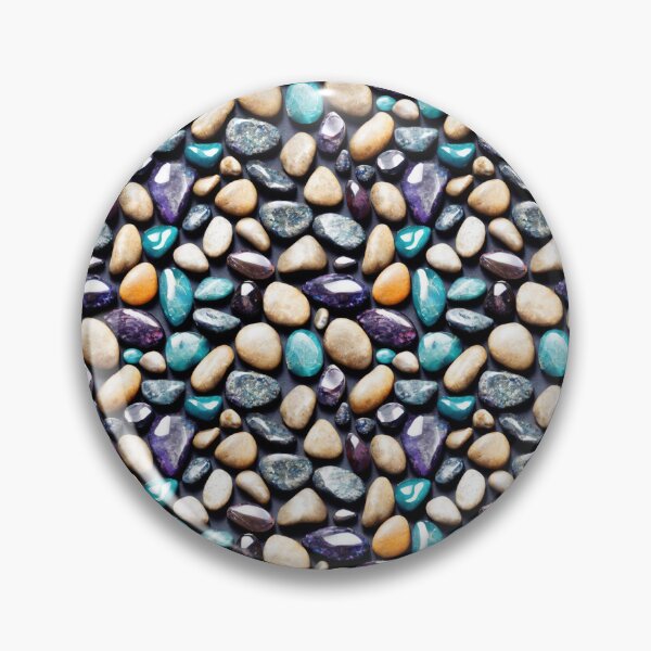 Item preview, Seamless pebbles and stones 18 designed and sold by hendrikspix.