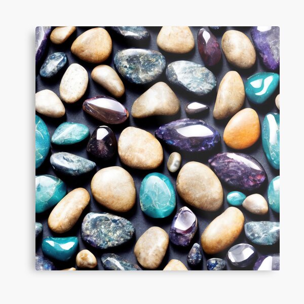 Aperçu de l'œuvre Seamless pebbles and stones 18 créée et vendue par hendrikspix.