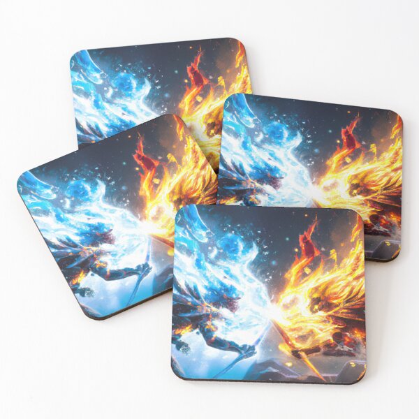 Item preview, Ice Vs Fire - Fierce Fight designed and sold by Dude 4U.