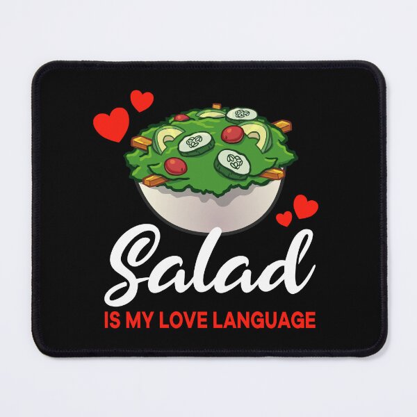 Item preview, Salad is my Love Language Funny designed and sold by jonmlam.