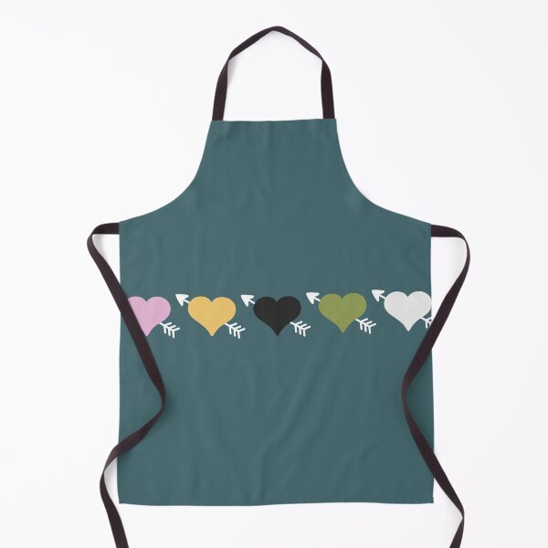 Item preview, Five middle objects heart with arrow pattern 10 designed and sold by LemonCreamyyyy.