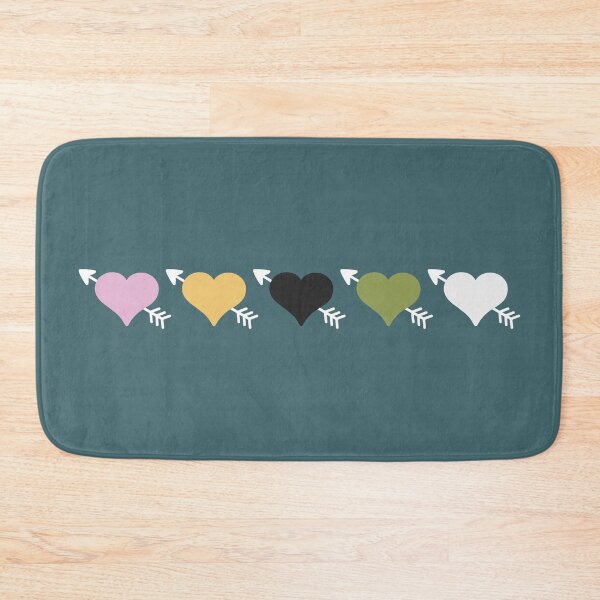 Item preview, Five middle objects heart with arrow pattern 10 designed and sold by LemonCreamyyyy.