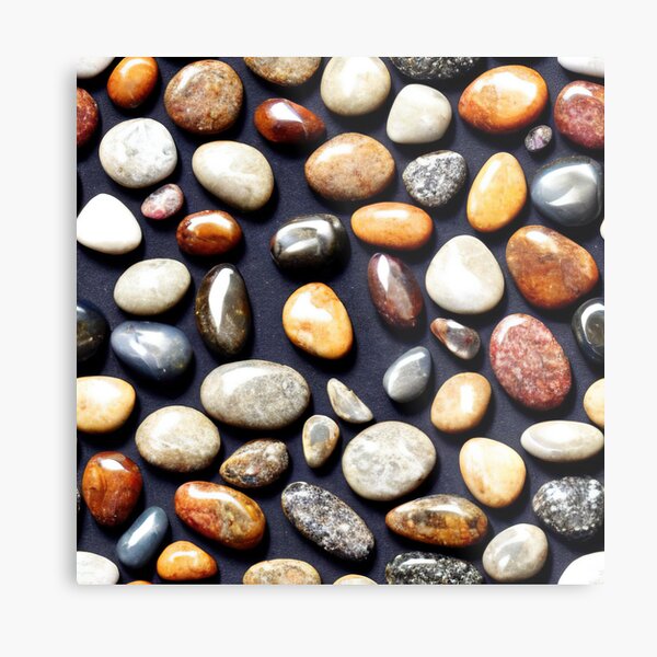 Aperçu de l'œuvre Seamless pebbles and stones 19 créée et vendue par hendrikspix.