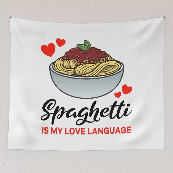 Item preview, Spaghetti Bolognese is my Love Language designed and sold by jonmlam.