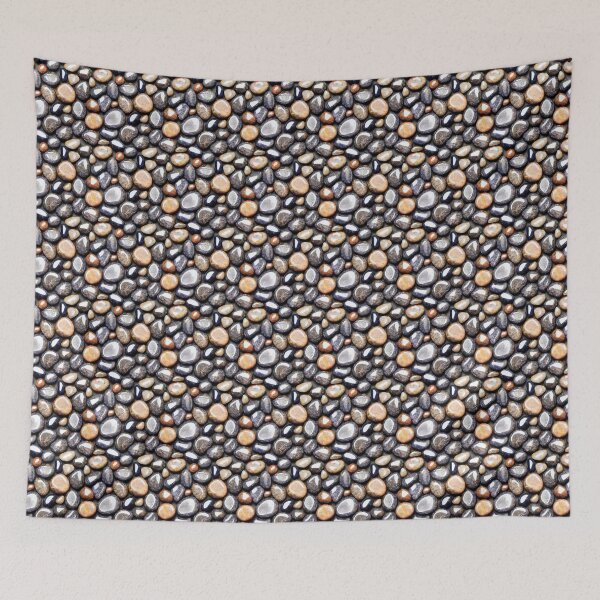 Item preview, Seamless pebbles and stones 20 designed and sold by hendrikspix.