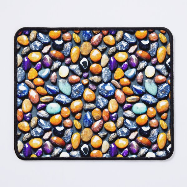 Item preview, Seamless pebbles and stones 21 designed and sold by hendrikspix.