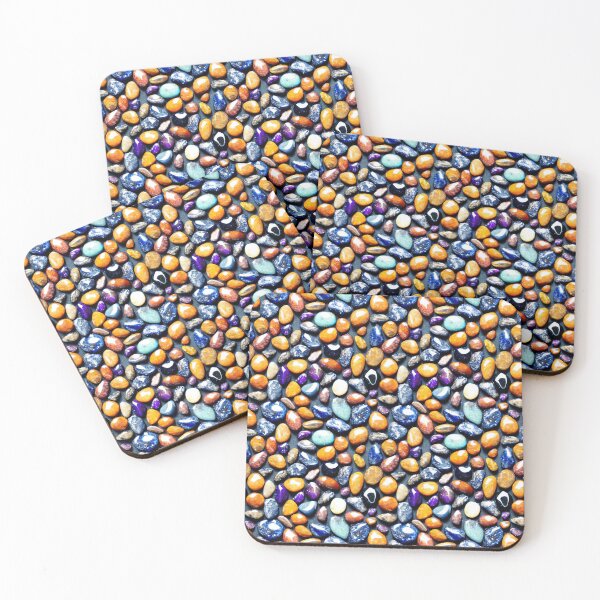 Item preview, Seamless pebbles and stones 21 designed and sold by hendrikspix.