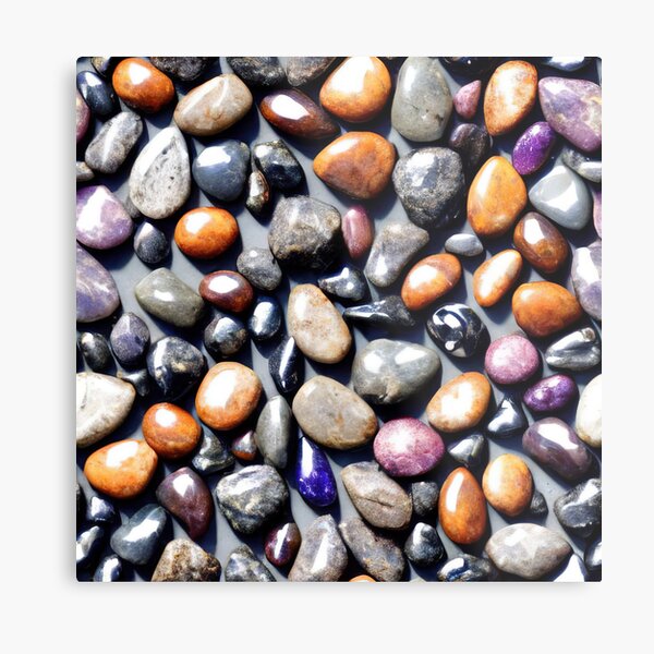 Aperçu de l'œuvre Seamless pebbles and stones 22 créée et vendue par hendrikspix.