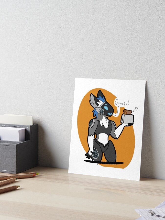 Protogen Art | Art Board Print