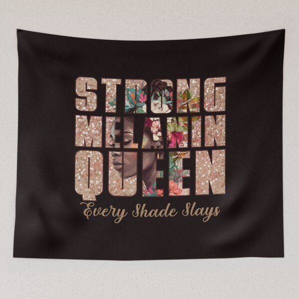 Item preview, Strong Melanin Queen, Black Girl Magic, Dope Black Queen designed and sold by desireedickens.
