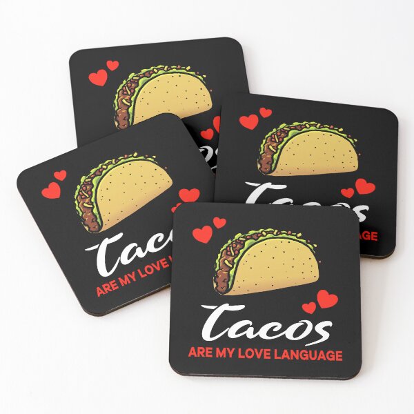 Item preview, Tacos are my Love Language Funny designed and sold by jonmlam.