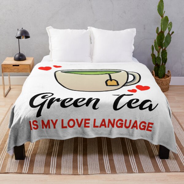 Item preview, Green Tea is my Love Language designed and sold by jonmlam.