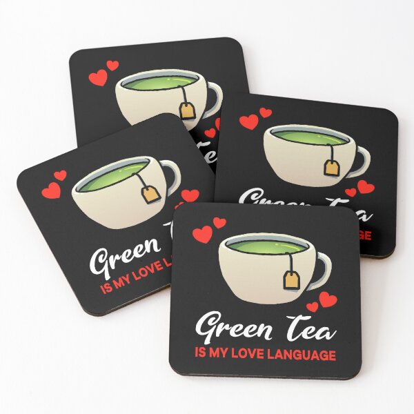 Item preview, Green Tea is my Love Language Funny designed and sold by jonmlam.