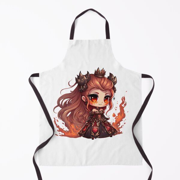 Item preview, Fiery Reign: Chibi Fire Princess designed and sold by TheChibiStore.