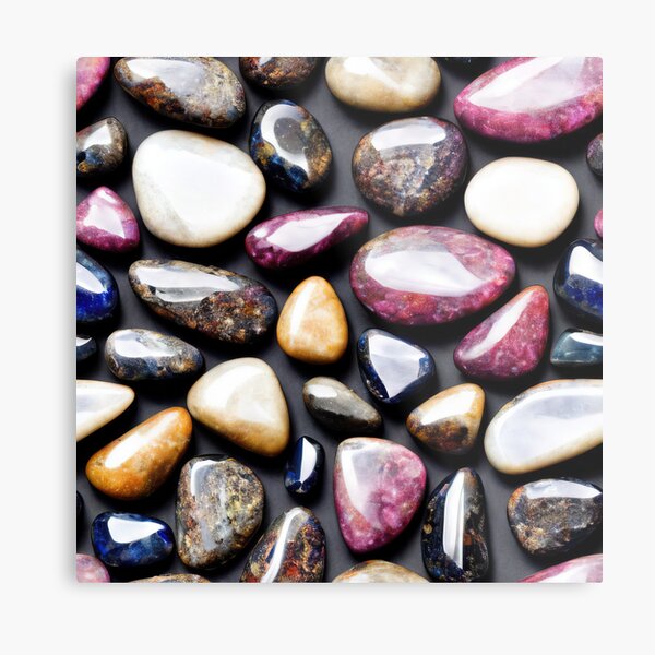 Aperçu de l'œuvre Seamless pebbles and stones 23 créée et vendue par hendrikspix.