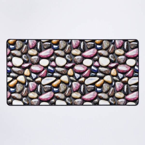 Aperçu de l'œuvre Seamless pebbles and stones 23 créée et vendue par hendrikspix.