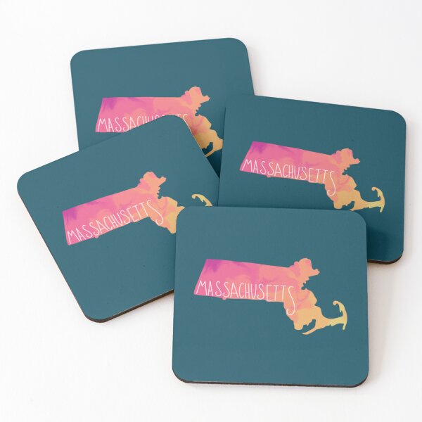 Item preview, Massachusetts State Marble Pink and Yellow    designed and sold by dreametan3.