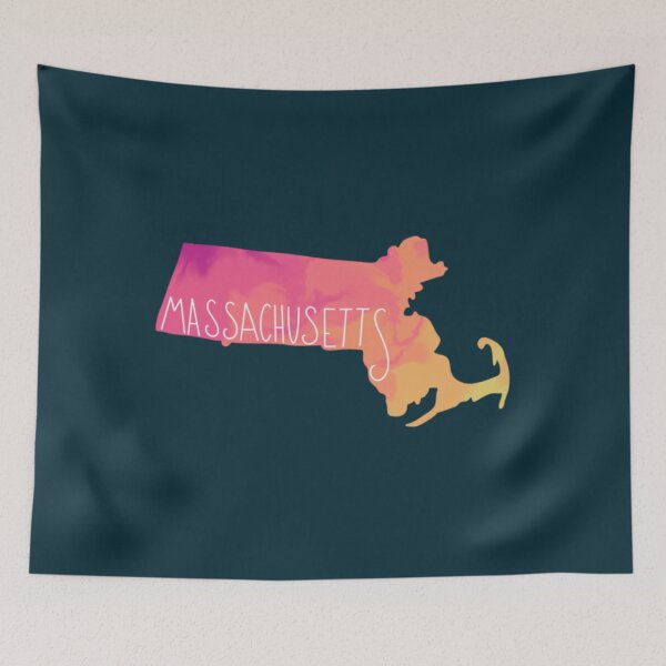 Item preview, Massachusetts State Marble Pink and Yellow    designed and sold by dreametan3.