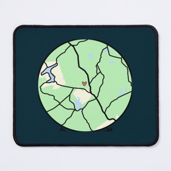 Item preview, Misericordia University Map designed and sold by dreametan3.