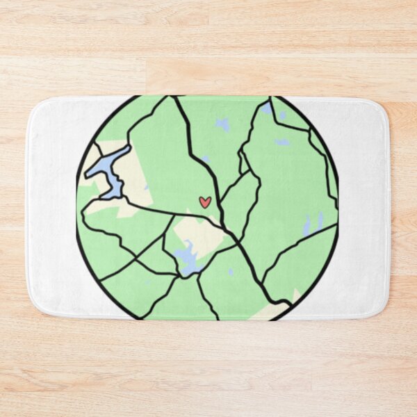 Item preview, Misericordia University Map   designed and sold by dreametan3.