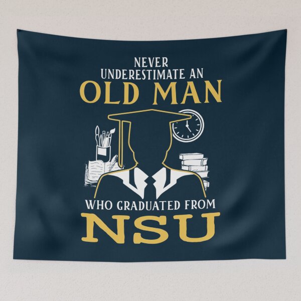 Item preview, Never Underestimate An Old Man Who Graduated From Northeastern State University   designed and sold by dreametan3.