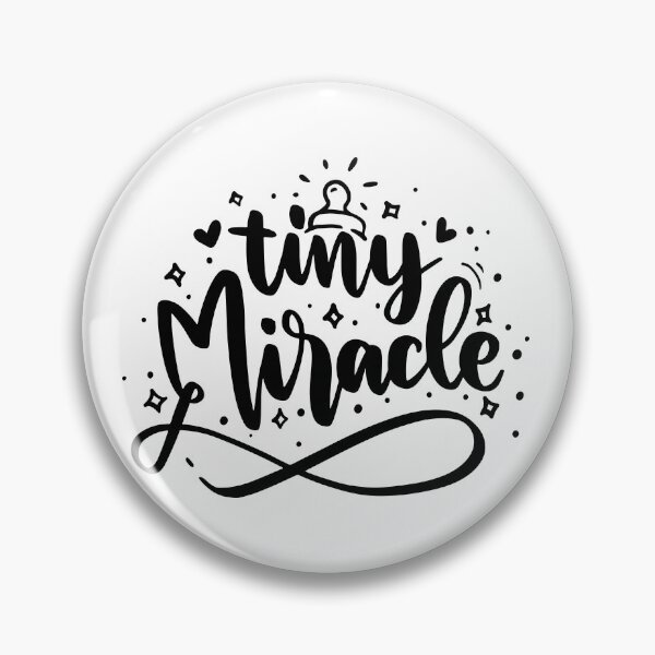 Item preview, Tiny Miracle - Black quotes designed and sold by jwebmarket.