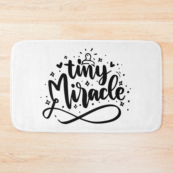 Item preview, Tiny Miracle - Black quotes designed and sold by jwebmarket.