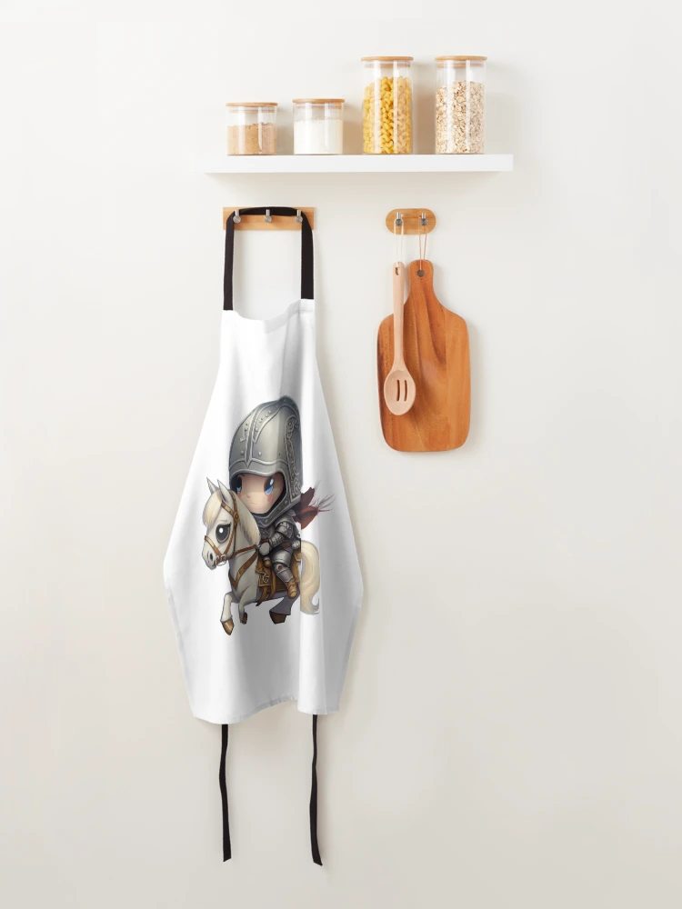 Thumbnail 4 of 6, Apron, Knightly Ride designed and sold by TheChibiStore.