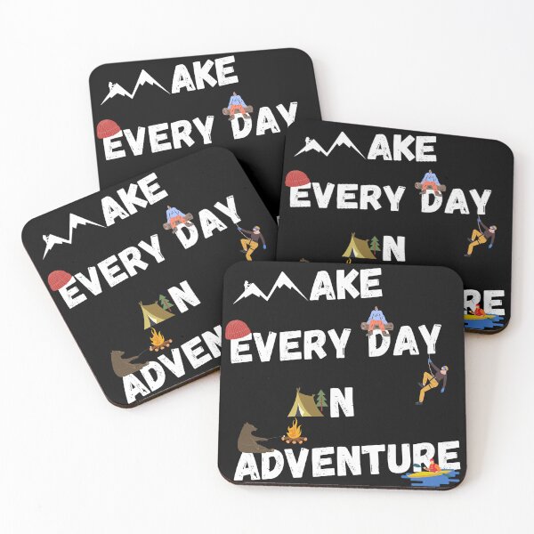 Item preview, Funny Outdoorsmen Adventure day white designed and sold by Micapox.