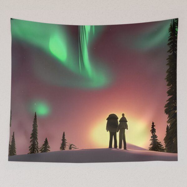 Item preview, Northern lights Love designed and sold by MIGSZ.