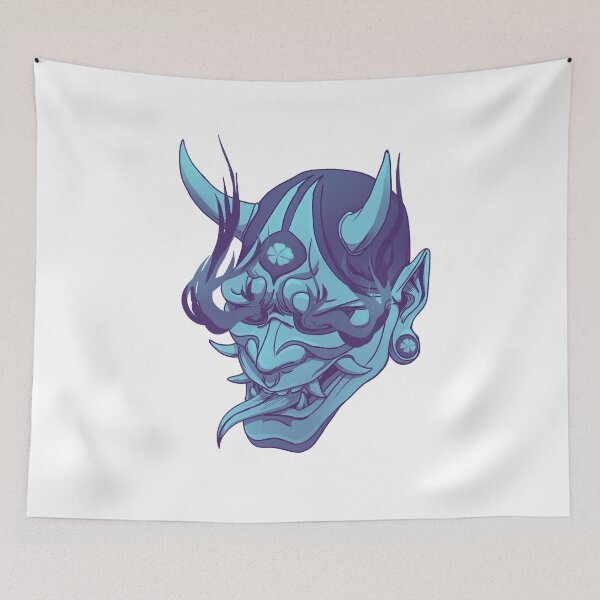 Item preview, Japanese Hannya Mask Oni designed and sold by PVSKI.