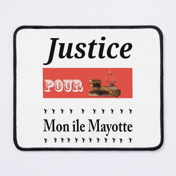 Item preview, JUSTICE FOR MY MAYOTTE ISLAND designed and sold by FoxinhoSoumaila.