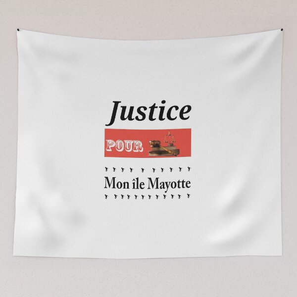 Item preview, JUSTICE FOR MY MAYOTTE ISLAND designed and sold by FoxinhoSoumaila.