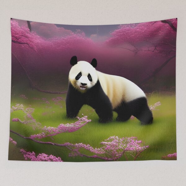 Item preview, Panda amongst the blossoms designed and sold by MIGSZ.