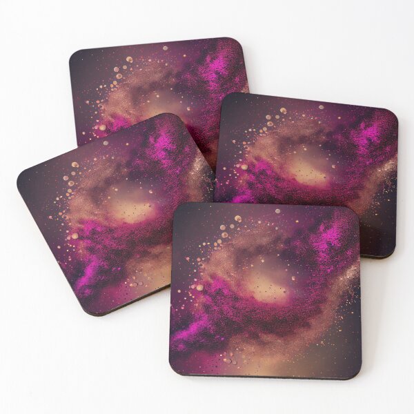 Item preview, Sparkling Gold & Magenta Inspired by the Glamour of Luxury Gold Dust designed and sold by HiArtify ❤️.