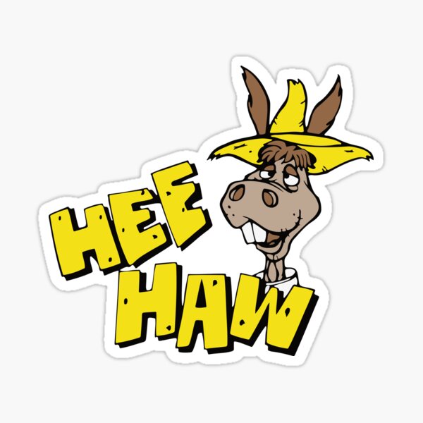 HeeHaw Sticker