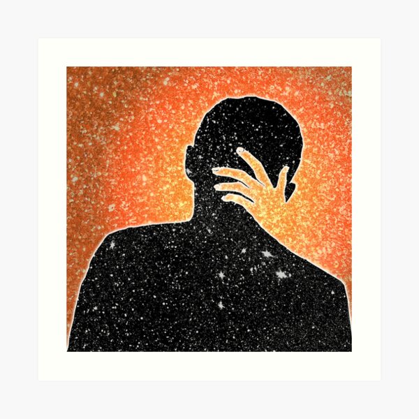 Gliterous Art Print