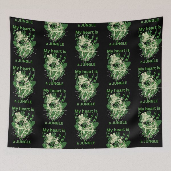 Item preview, Copy of My heart is a Jungle designed and sold by ChanelleFyve.